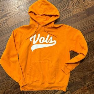 UT Vols orange Champion Hoodie, size medium.